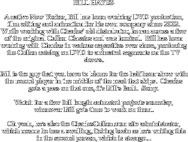 BILL HAYES