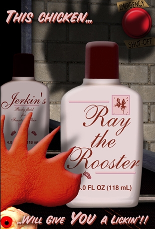 Ray The Rooster Poster