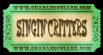 Welcome Singin Critters Button
