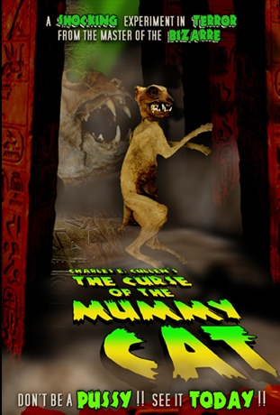 Curse Of The Mummy Cat Poster